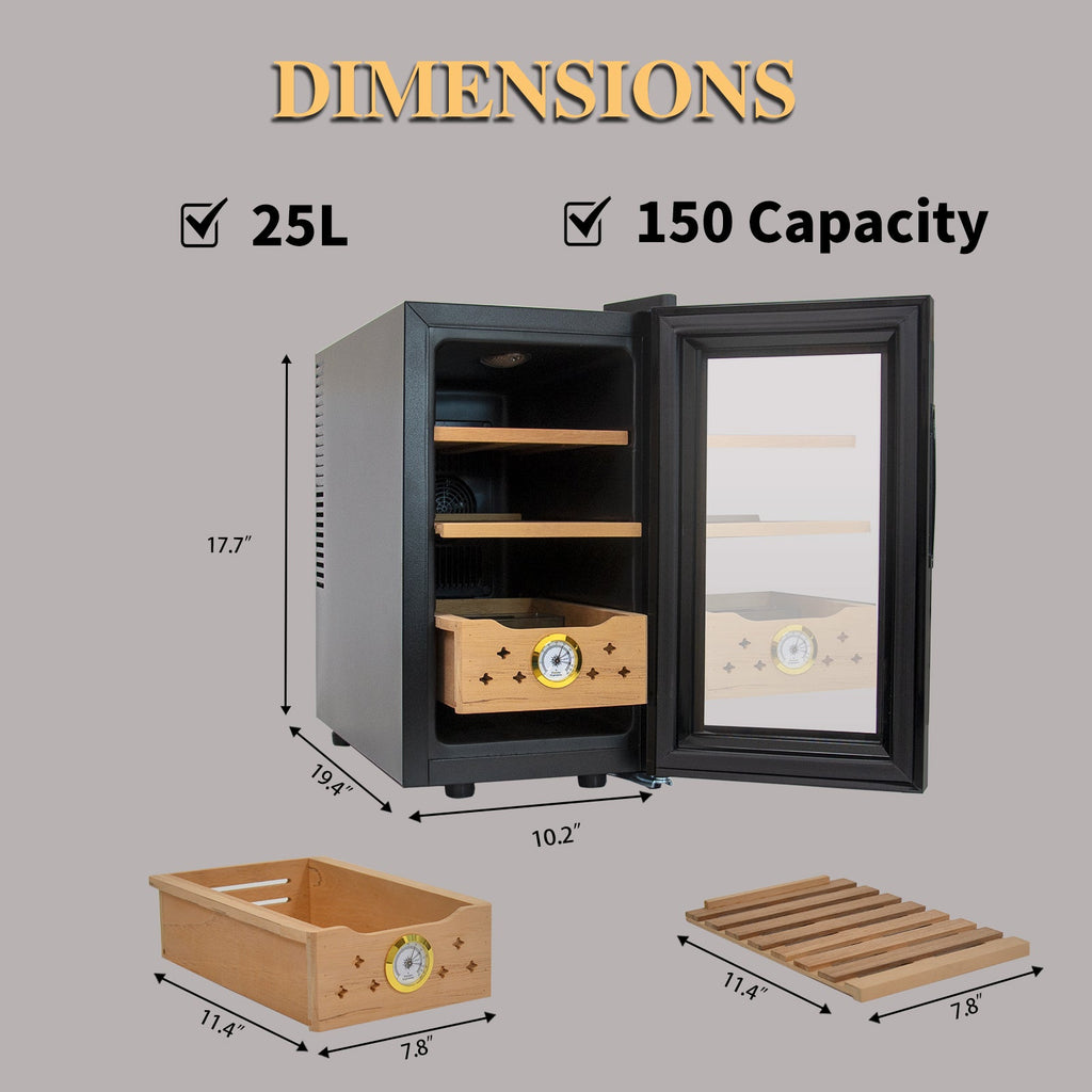 150 Count Electric Humidor