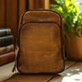 Bovine Leather Sling Bag - Tan