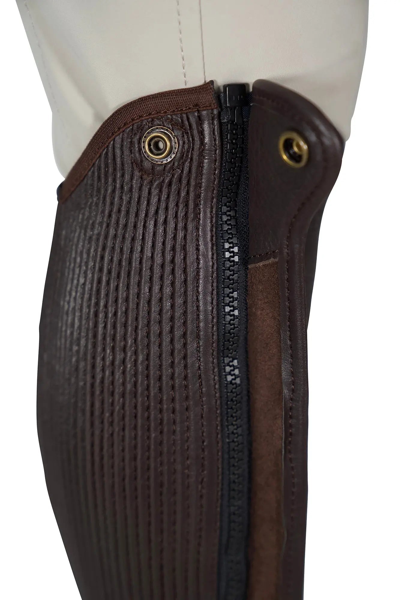 Grand Prix Elite Leather Half Chaps