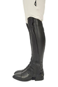 Grand Prix LC Italian Full Leather Half Chaps, Black