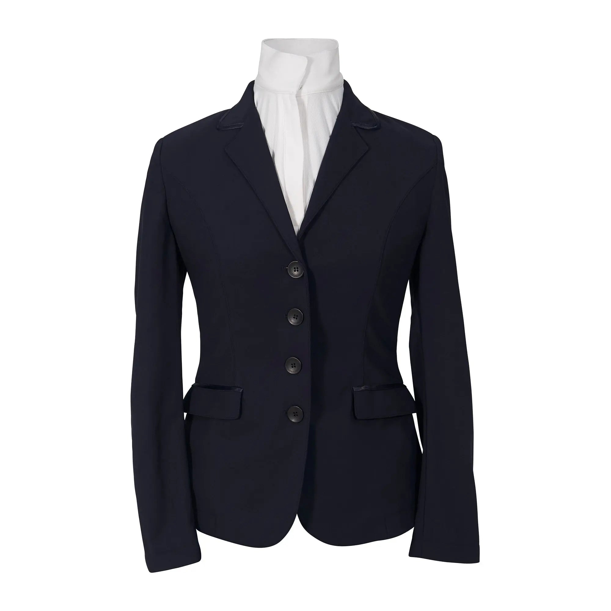 Grand Prix Saltare Dolce 4 Button Riding Show Jacket, Navy