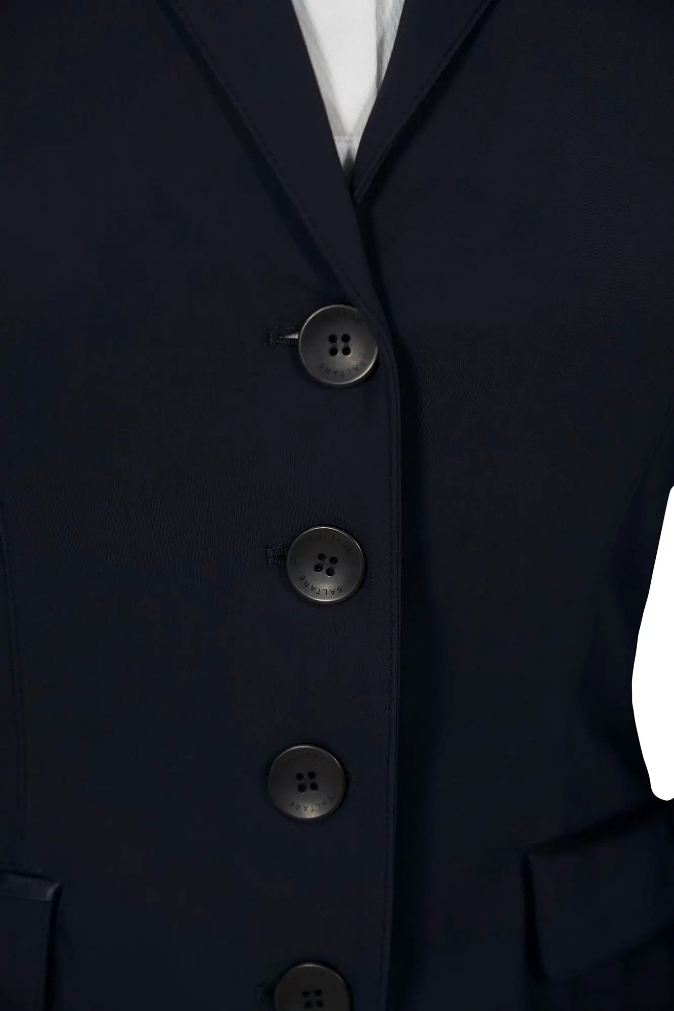 Grand Prix Saltare Dolce 4 Button Riding Show Jacket, Navy