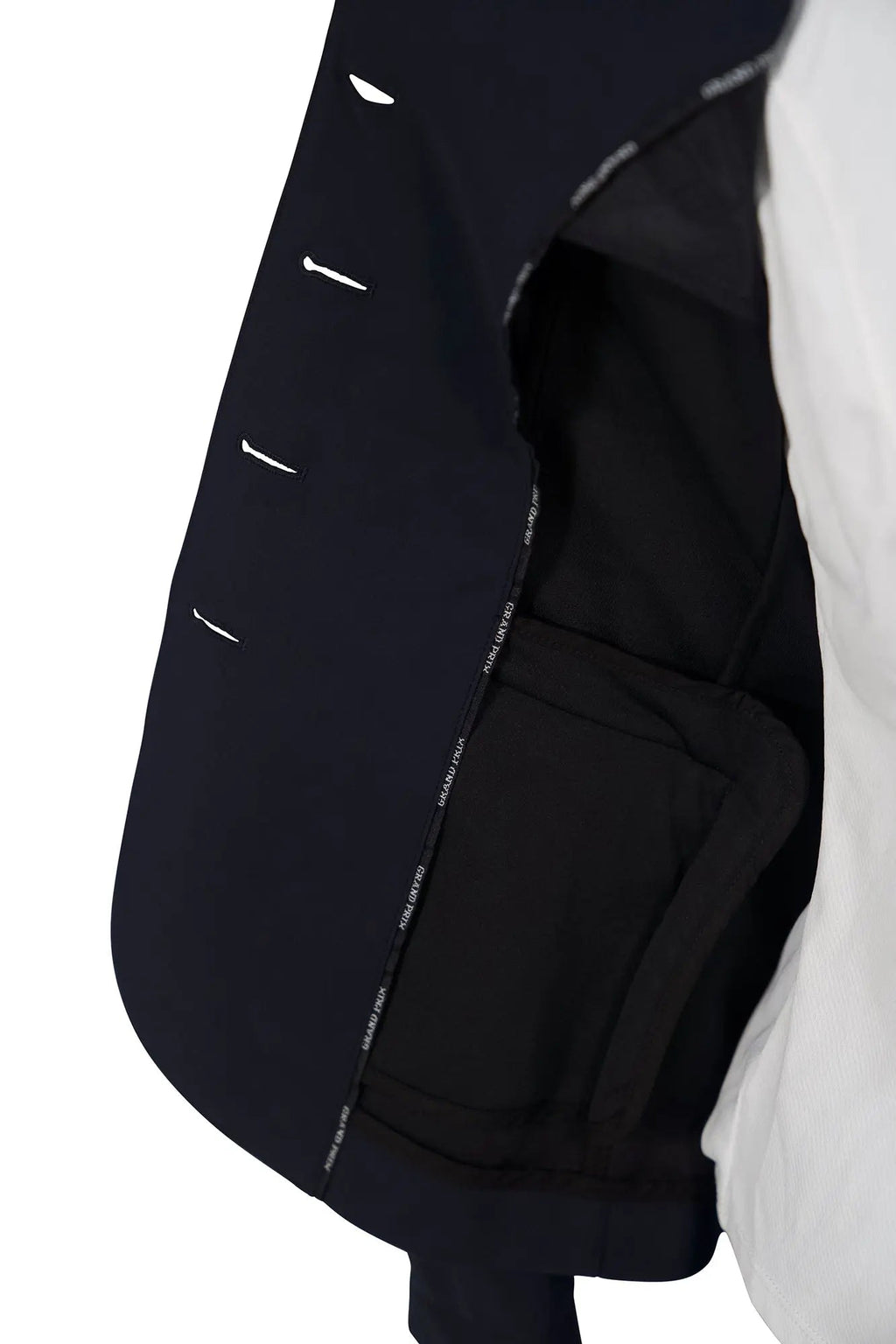 Grand Prix Saltare Dolce 4 Button Riding Show Jacket, Navy