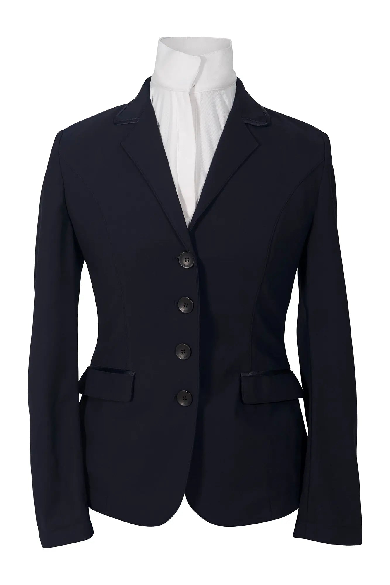 Grand Prix Saltare Dolce 4 Button Riding Show Jacket, Navy