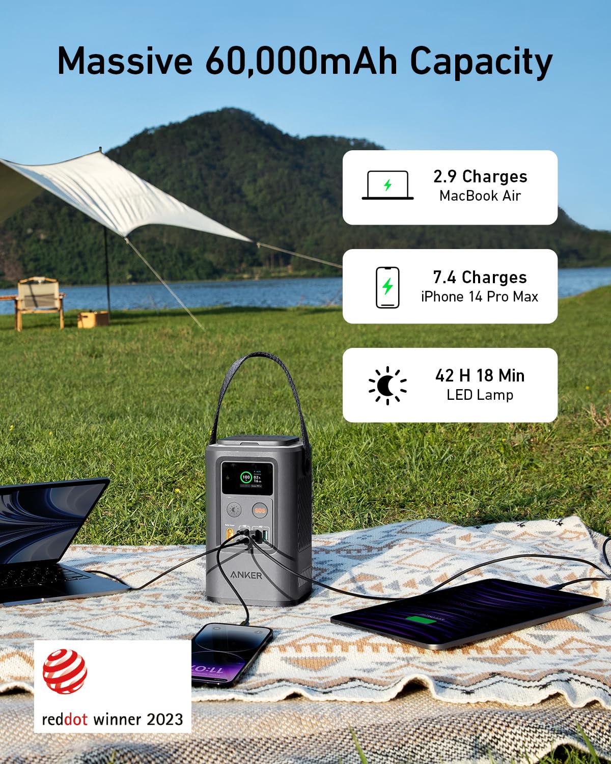 Anker <b>548</b> Power Bank (PowerCore Reserve 192Wh)