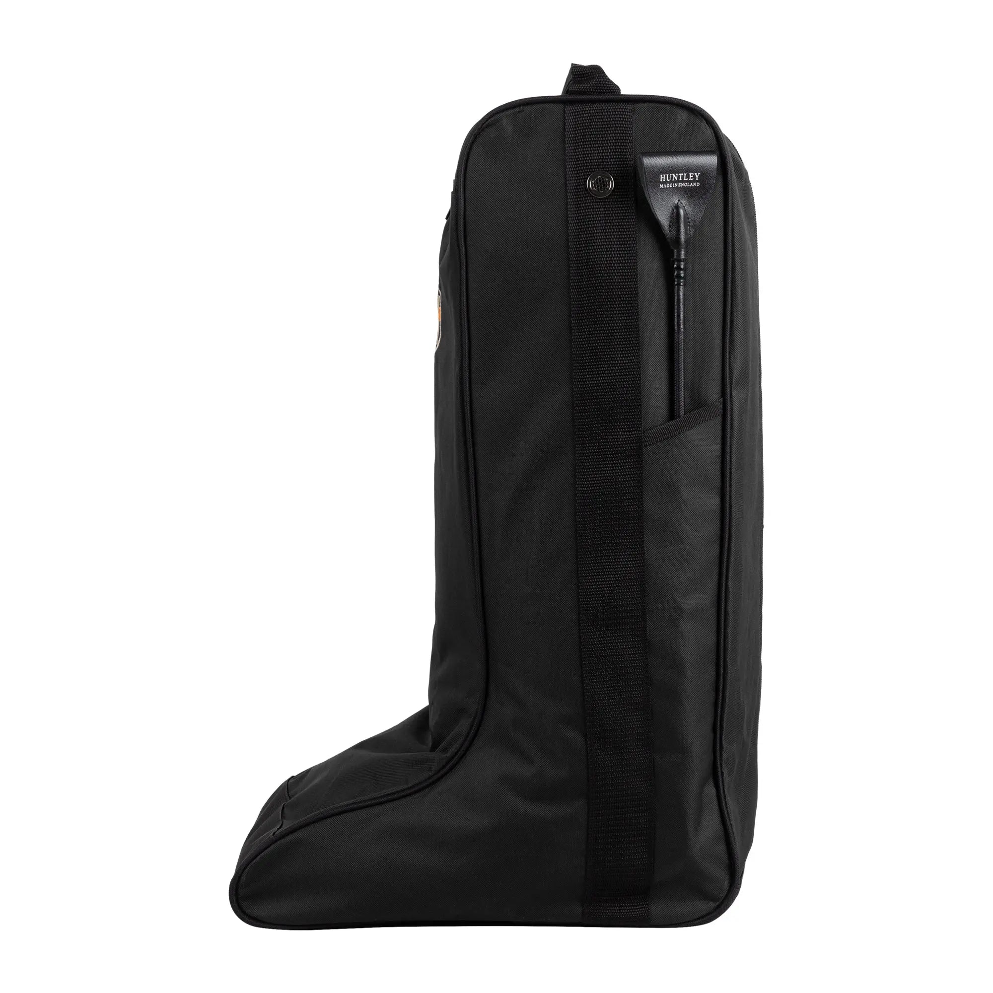 Huntley Equestrian Tall Riding Boot Bag, Black