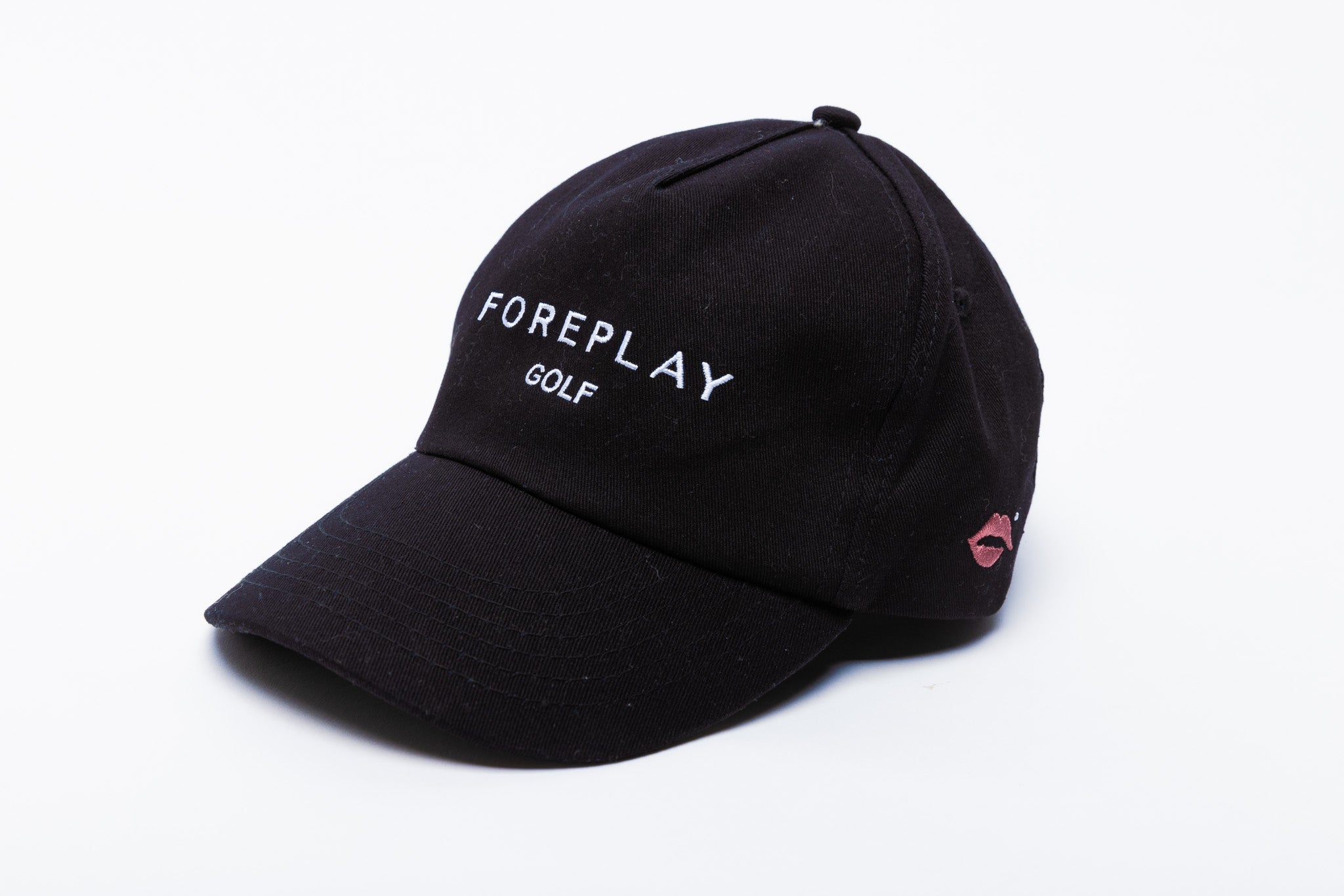 Foreplay Women’s Golf Hat – Classic Lips